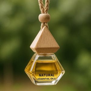 Long Lasting Car Air Freshener Hanging Diffuser with Natural Essential Oils
